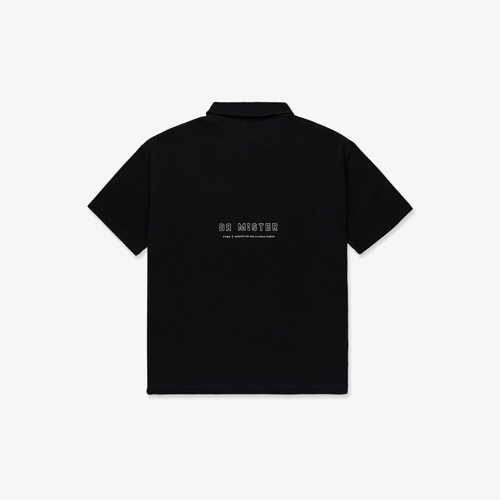 Patched Polo Tee
