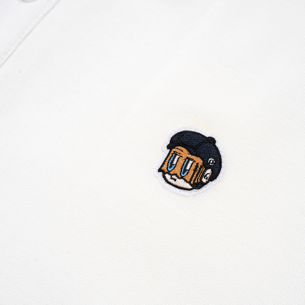Patched Polo Tee