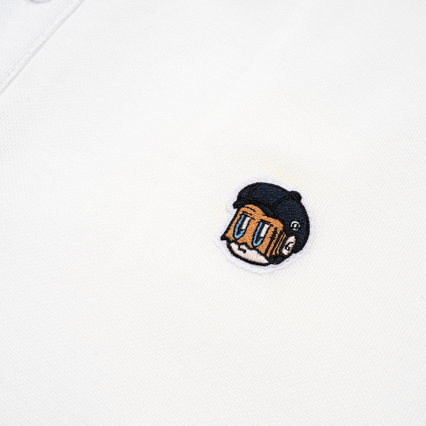 Patched Polo Tee