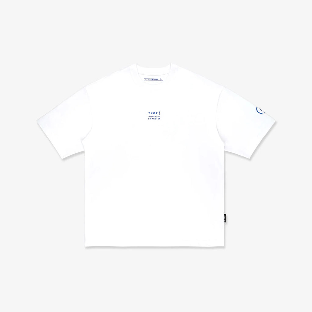 Toned Signature Broad Tee White