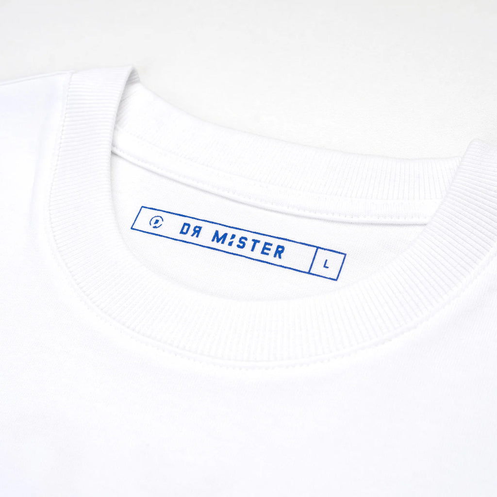 Toned Signature Broad Tee White
