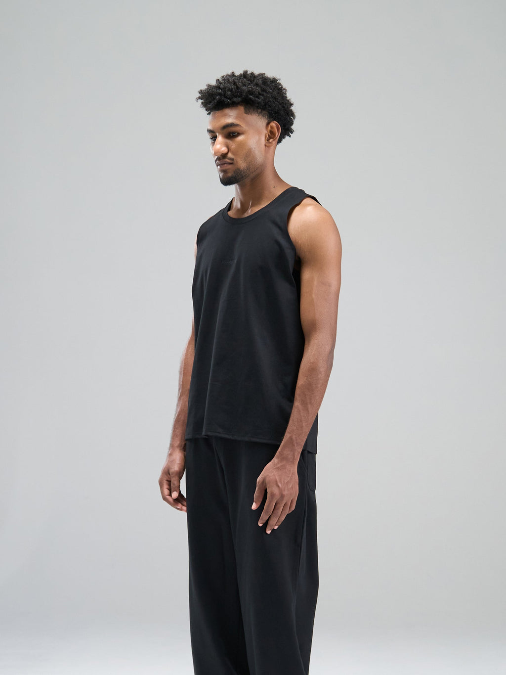 Structural Tank Top - Black