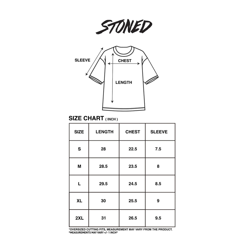 Golden Jade : Stoned Tape Wash Tee