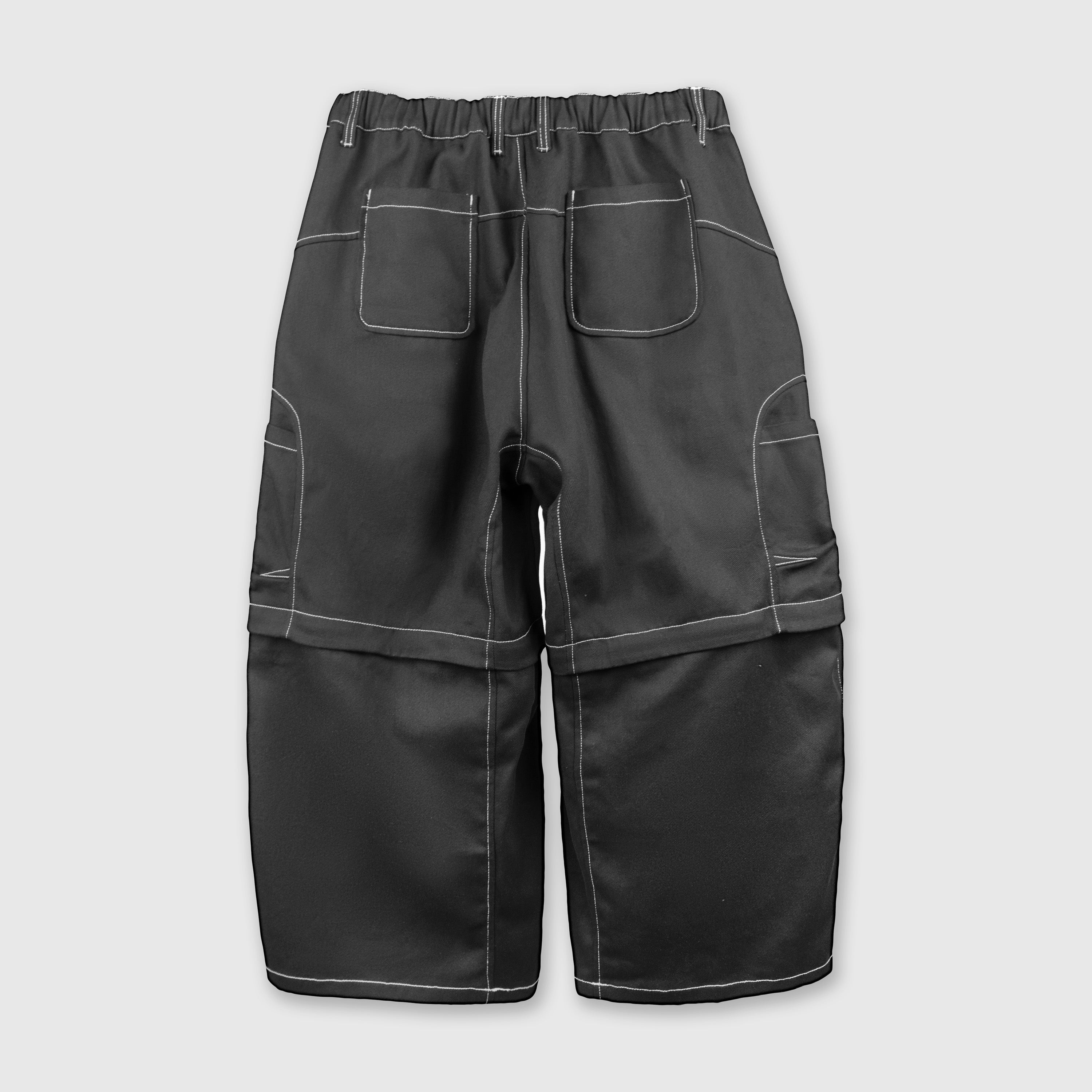 Two-way U8 Pants Black