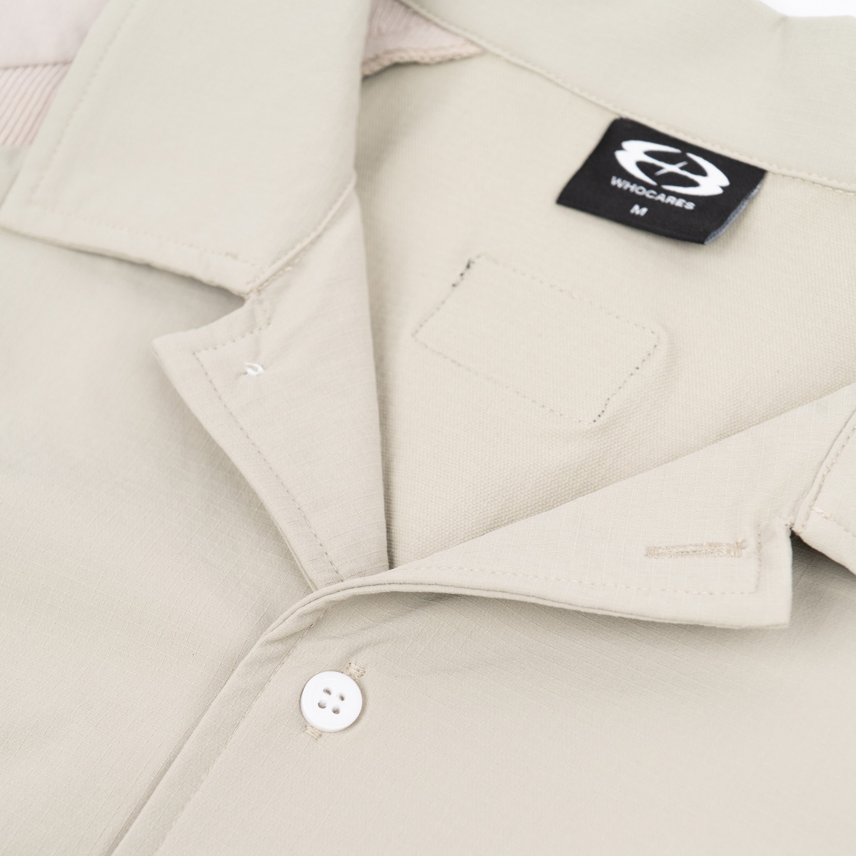 U8 Boxy Shirt Khaki