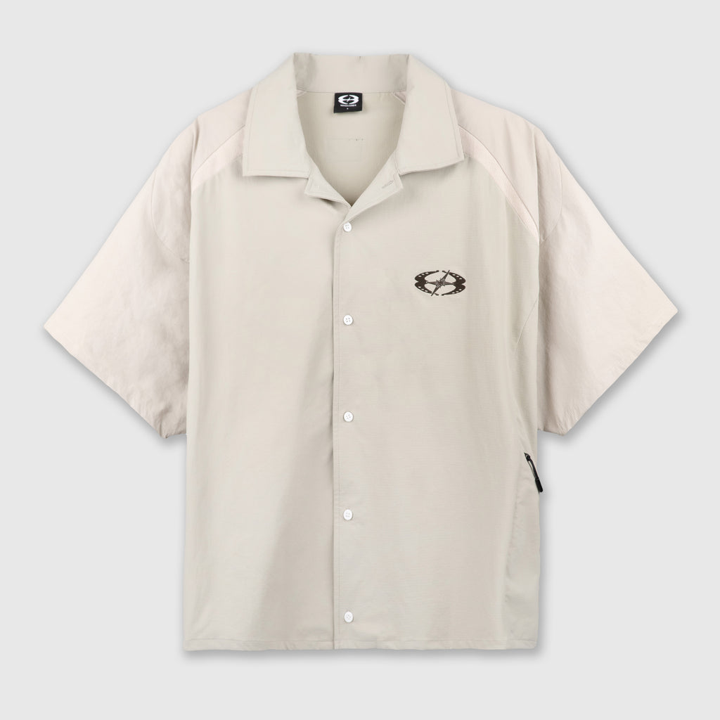 U8 Boxy Shirt Khaki