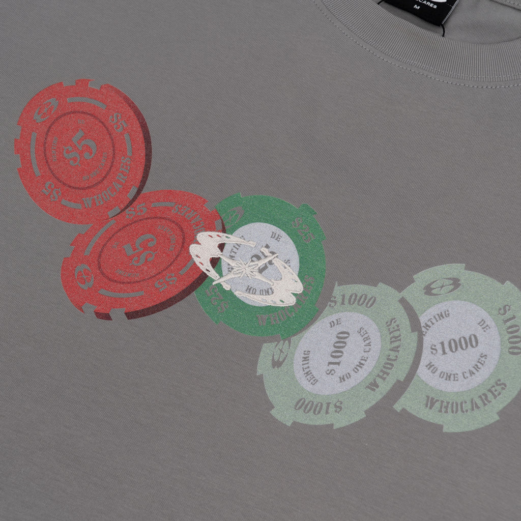 W.Chips Tee Dark Grey