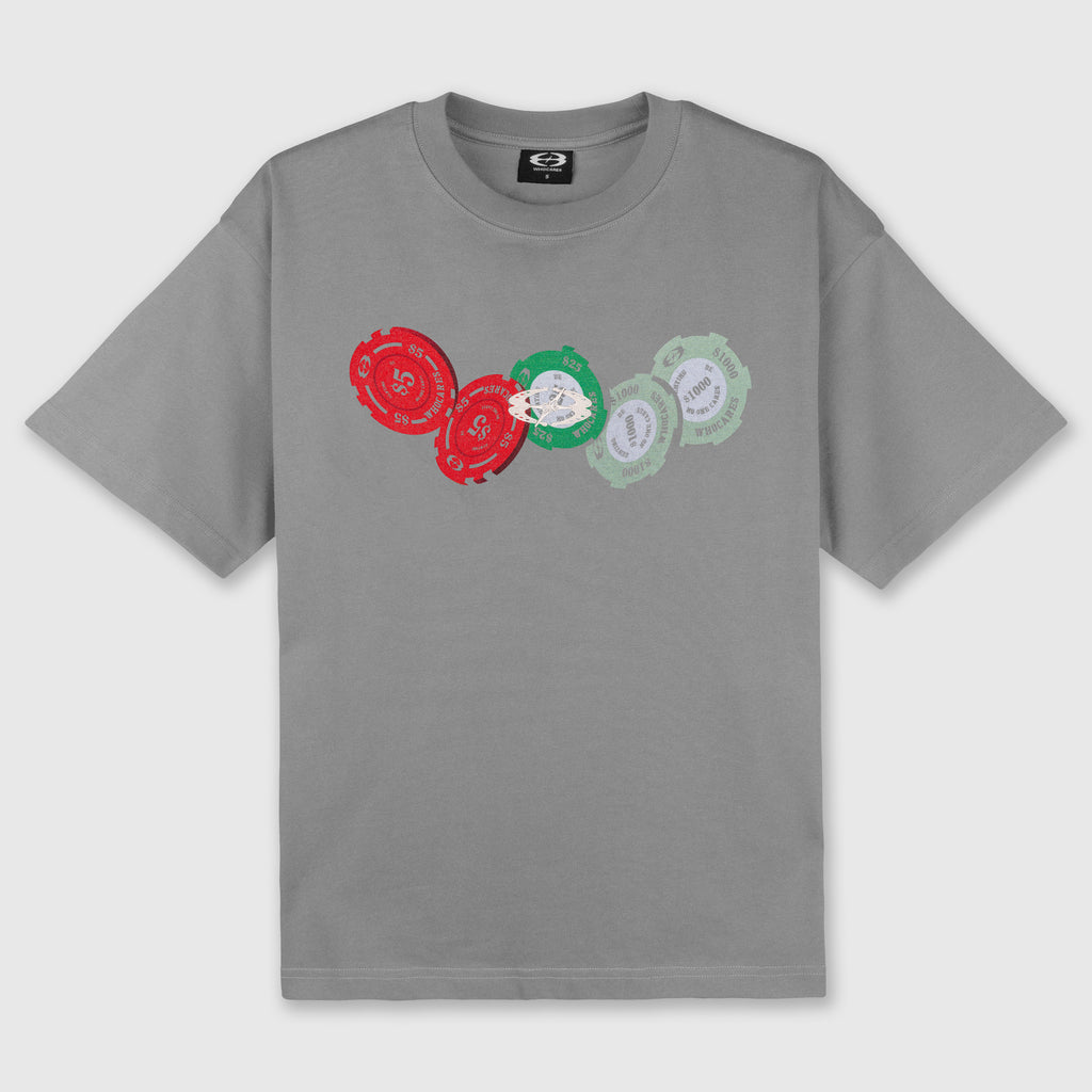 W.Chips Tee Dark Grey
