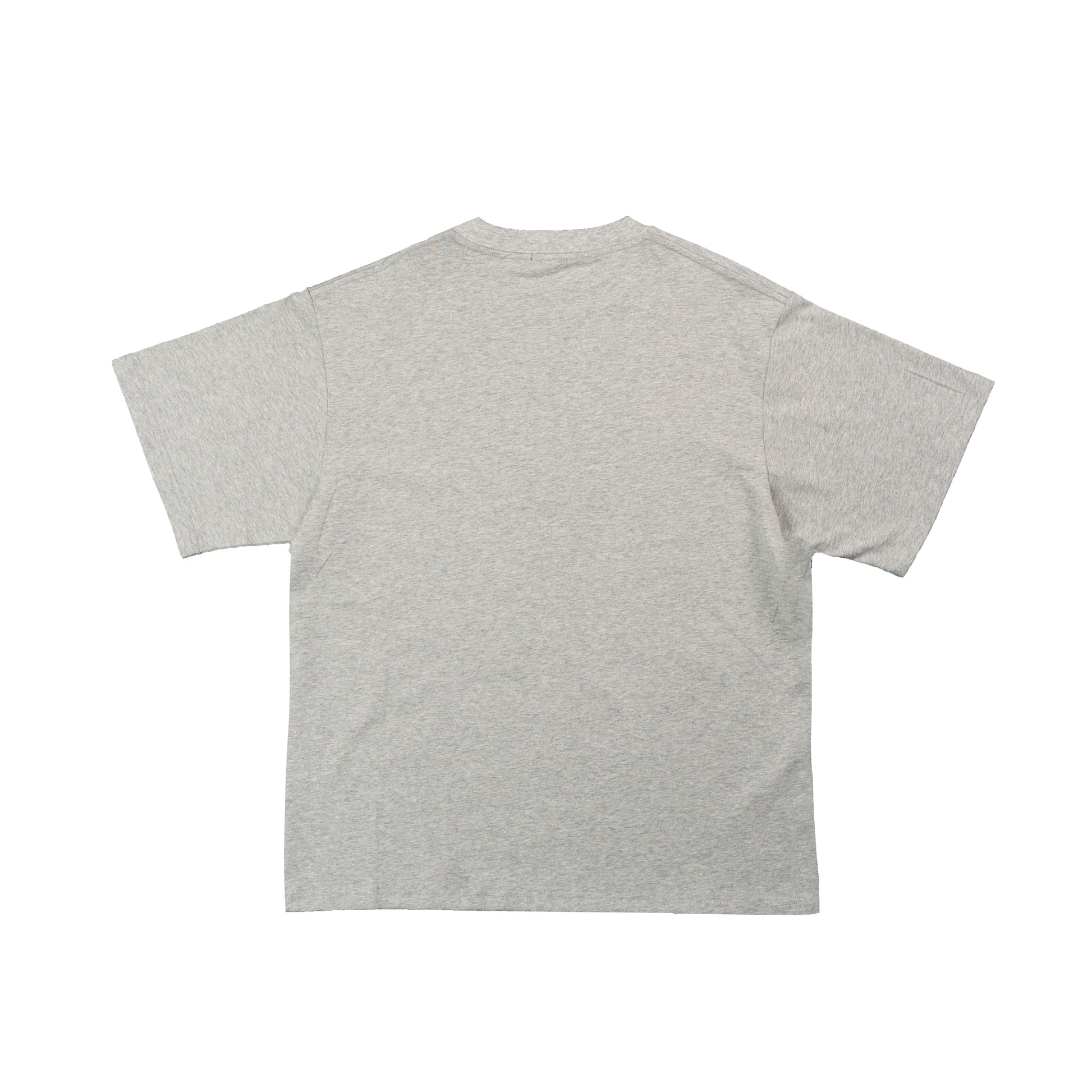 Rubber Printed Oversized T-shirt Grey