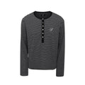 Bayu Striped Henley Shirt
