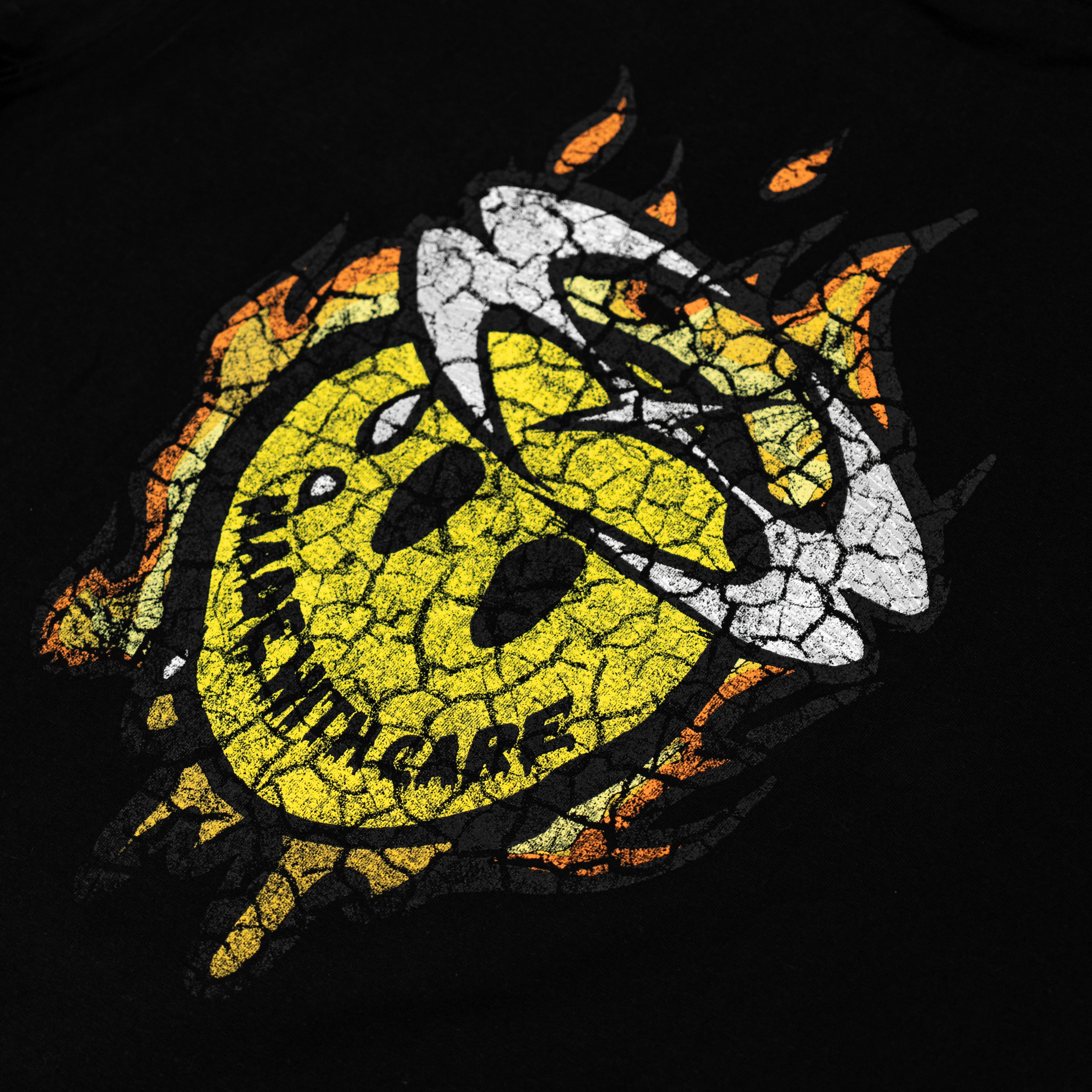 Distressed Smiley Tee