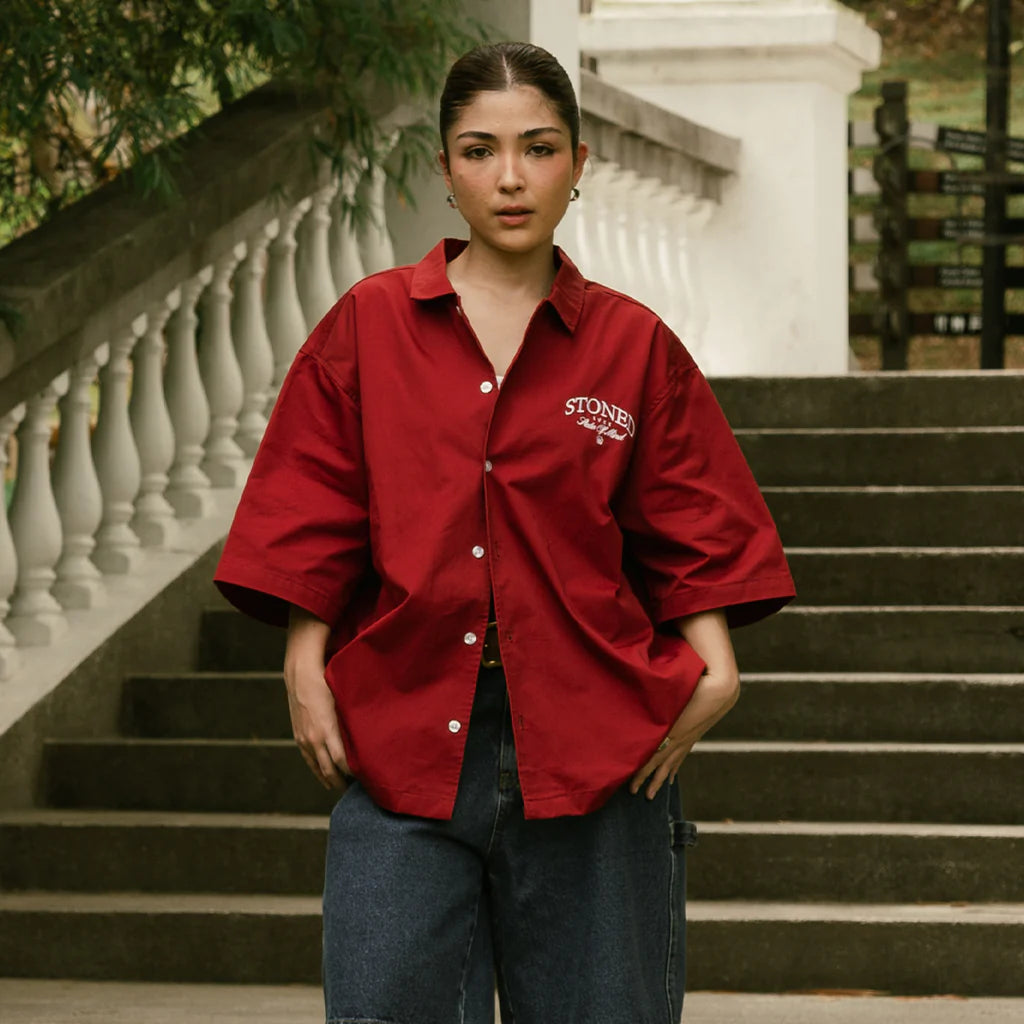 Golden Jade : Workshirt Red