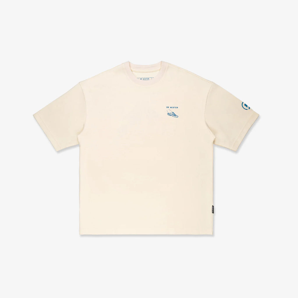 Yamseng Broad Tee - Cream