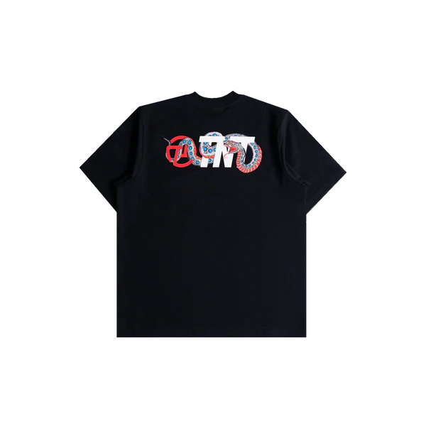Snake Logo Tee Black