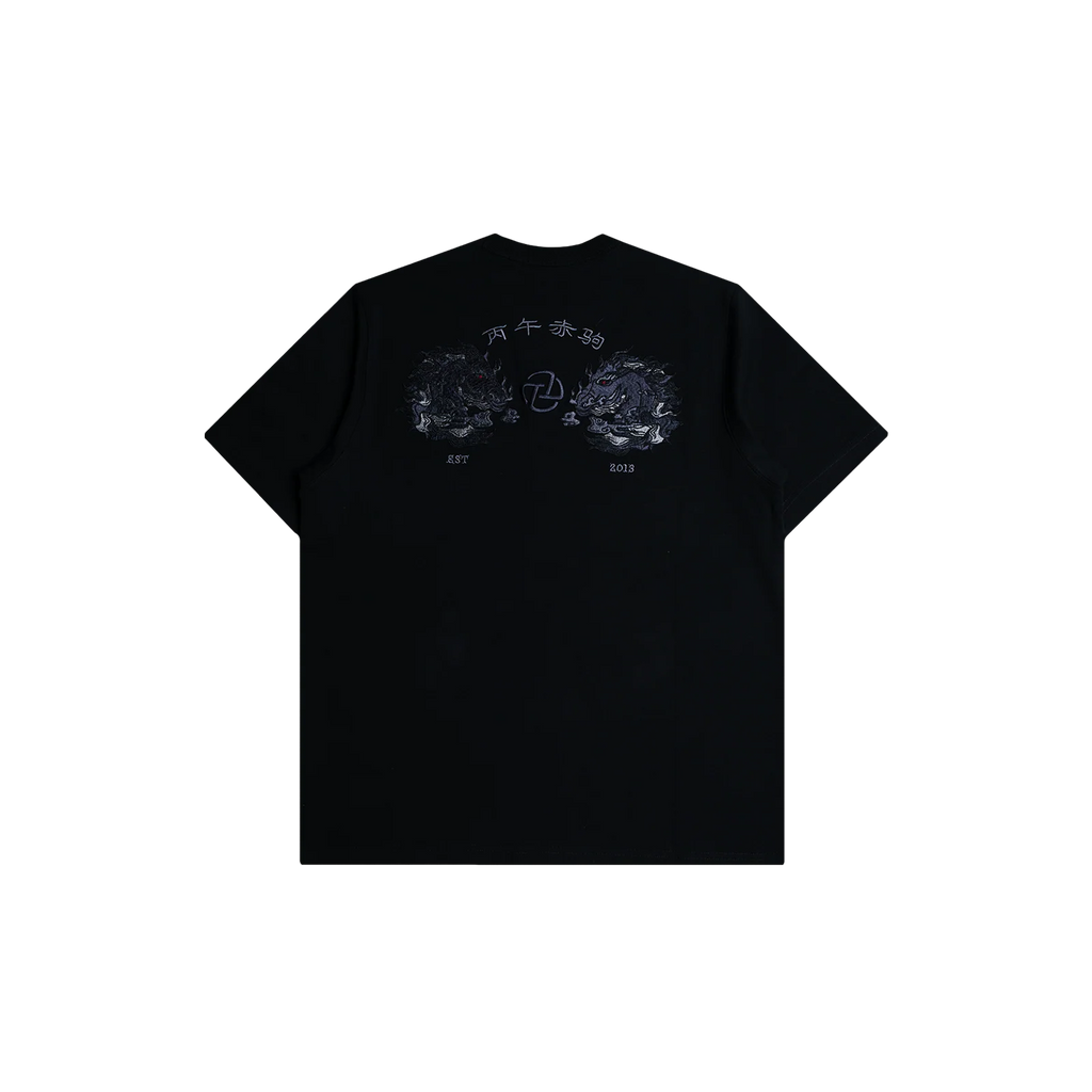 Mini Flame Horse Tee (Black)