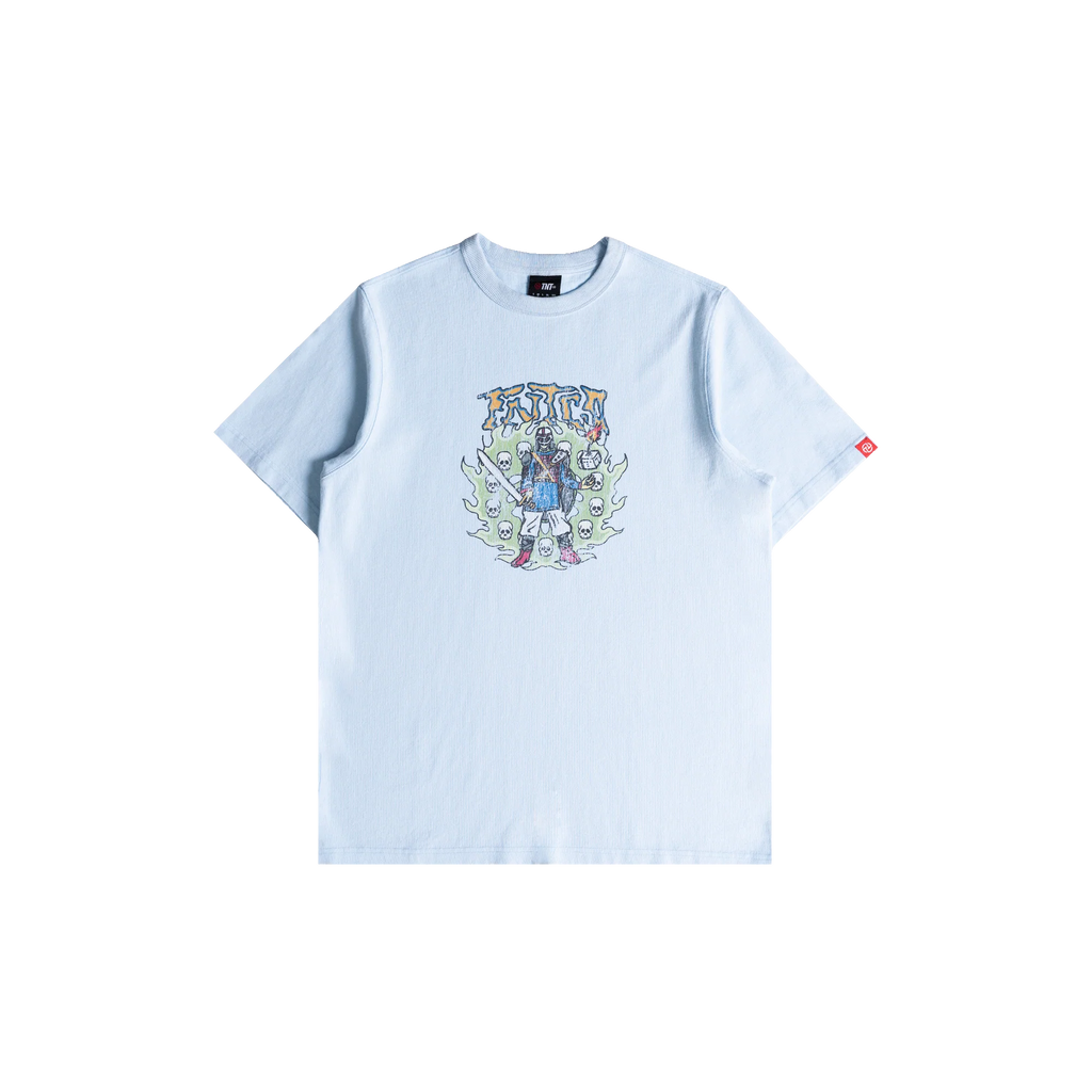 Warrior Tee Light Blue