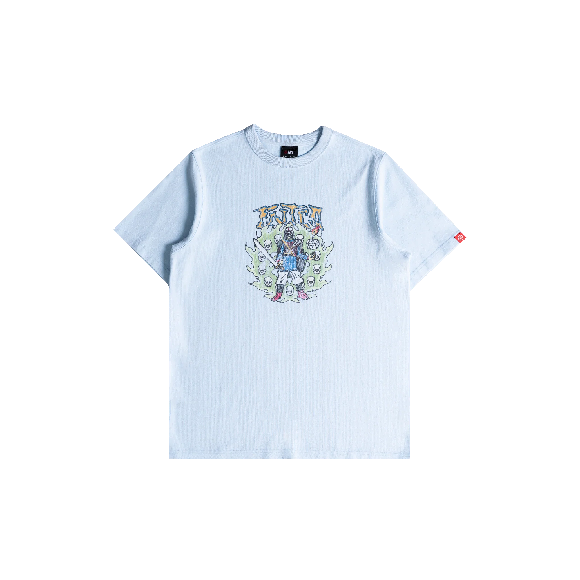 Warrior Tee Light Blue