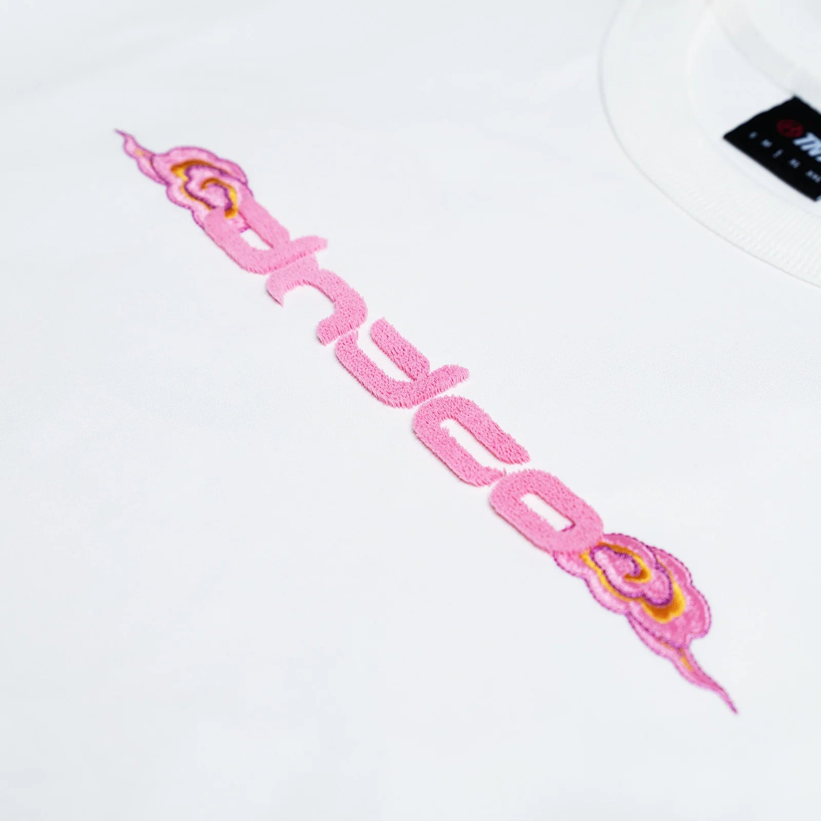 Tibetan Pink Horse Tee (White)
