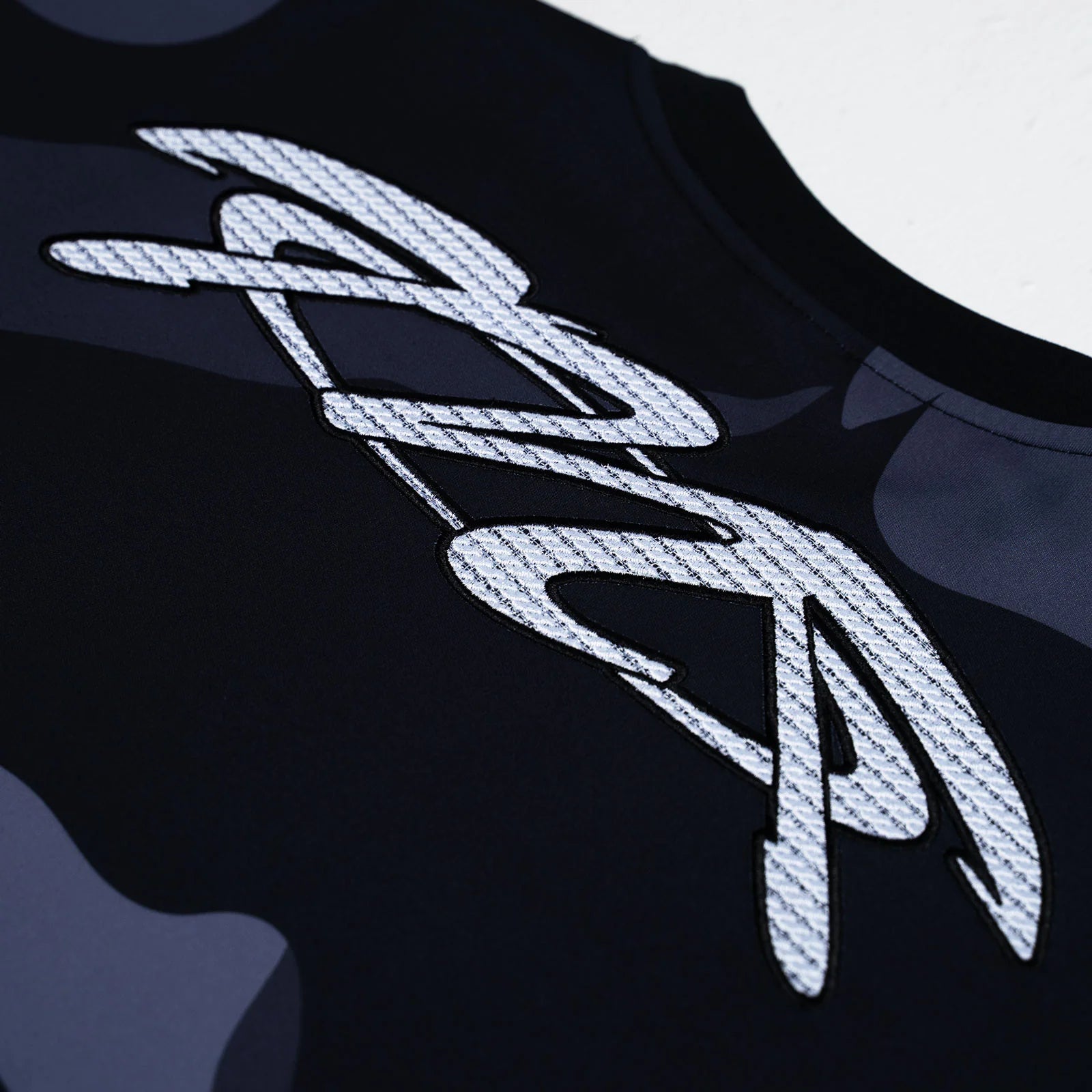 Camo Horse L/S Tee (Black Camouflage)