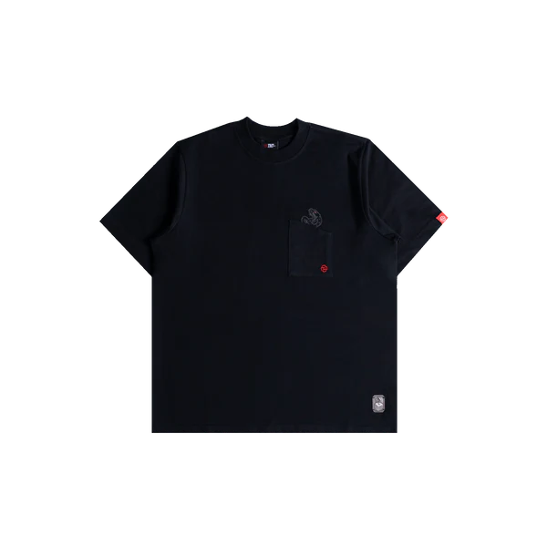 Snake Logo Tee Black