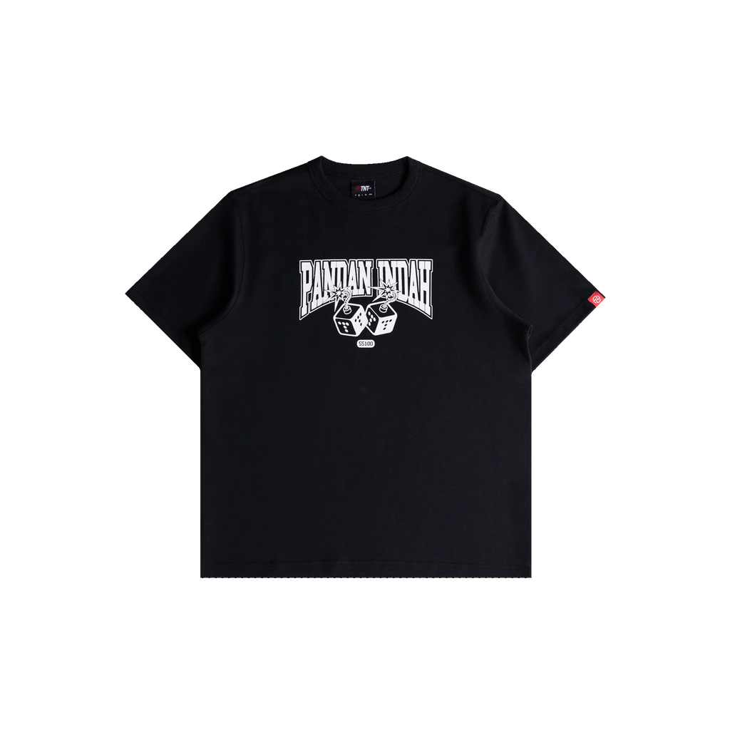 Pi Dice Tee Black