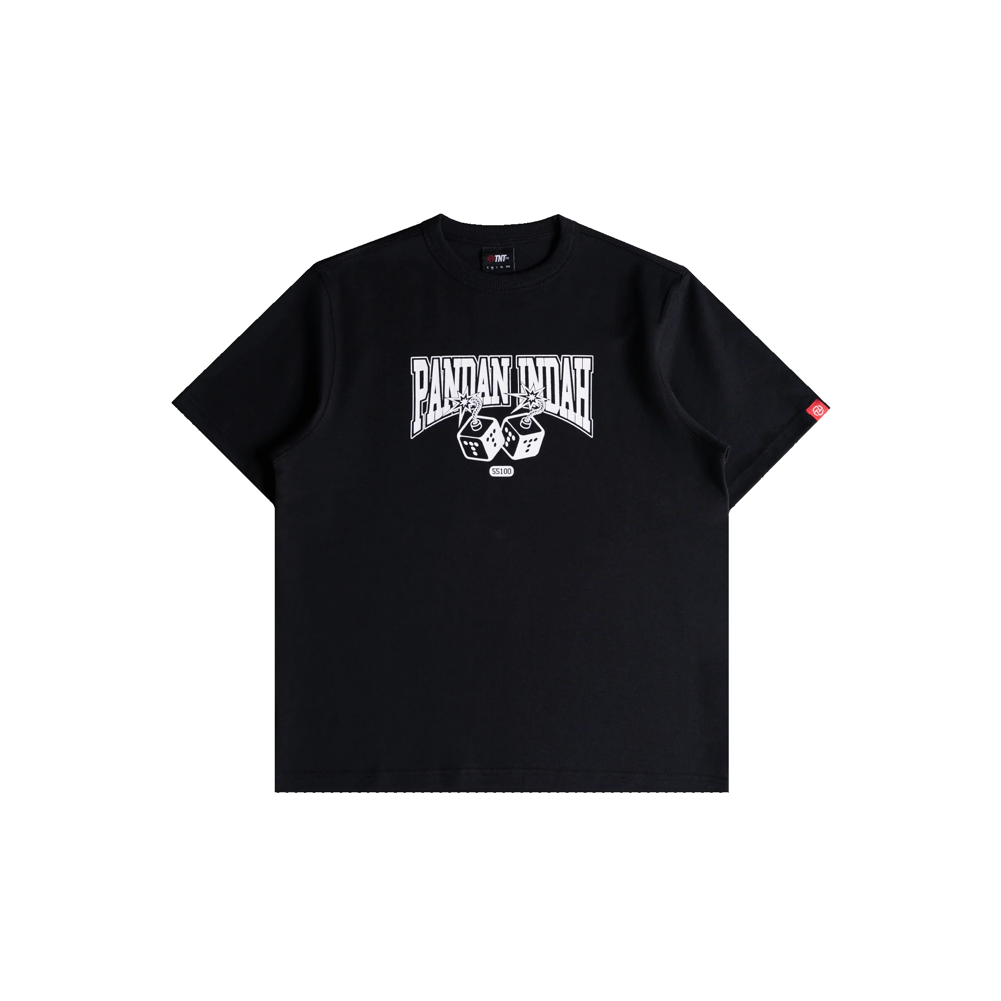 Pi Dice Tee Black