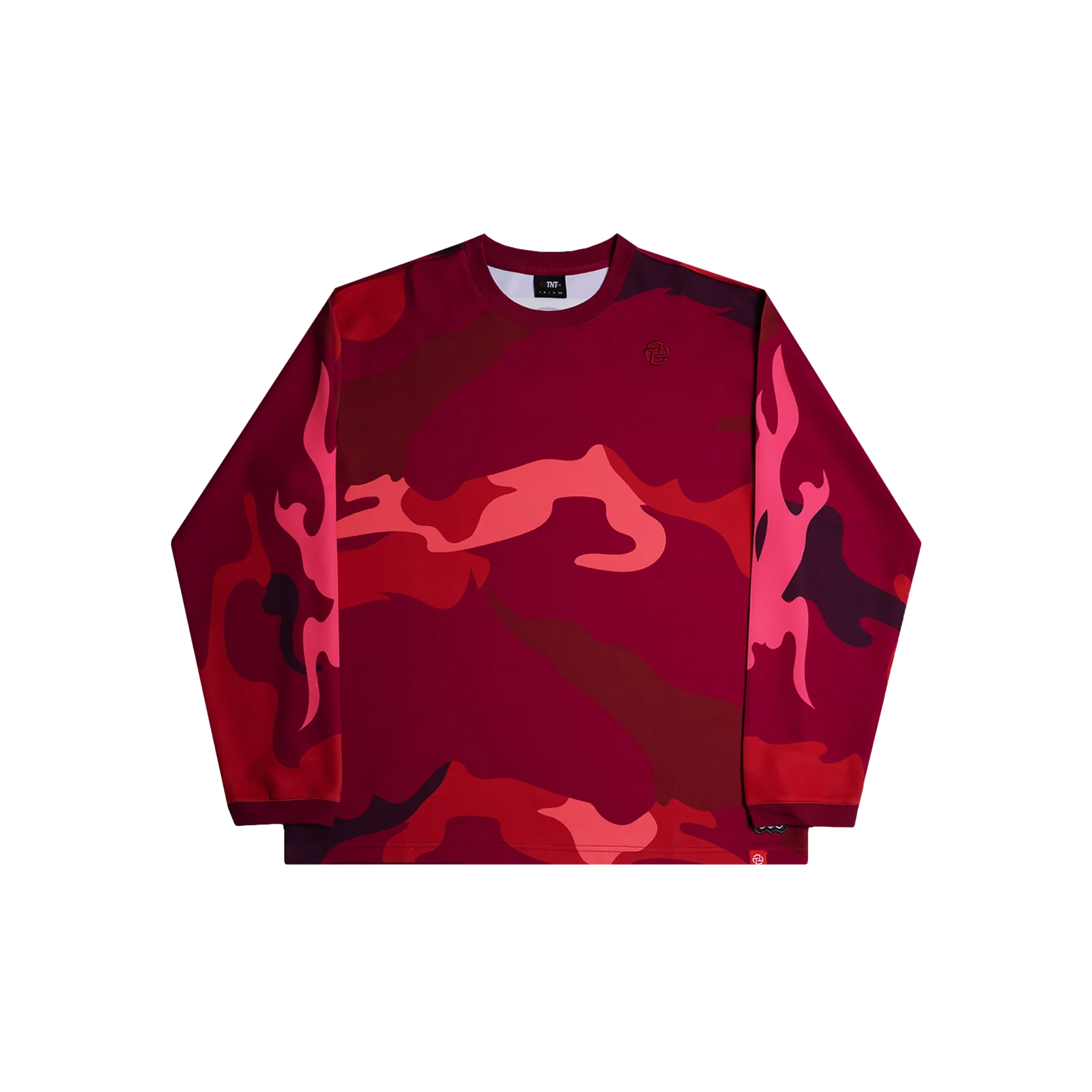Camo Horse L/S Tee (Red Camouflage)