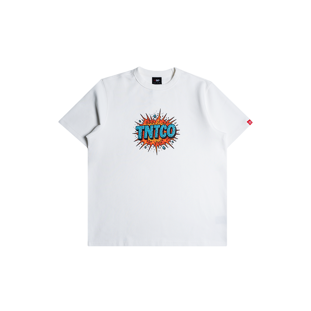 Burst Logo Tee (White)