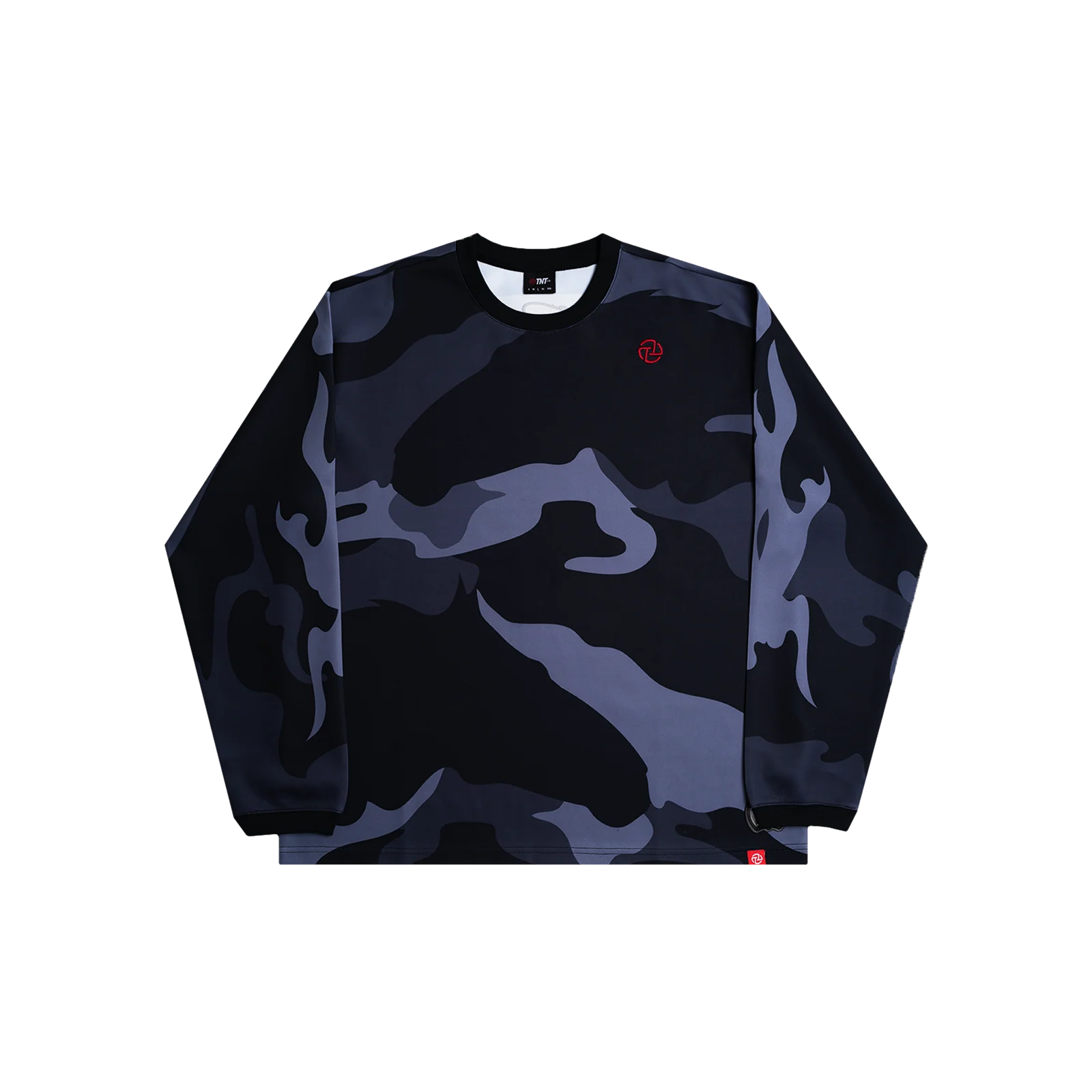 Camo Horse L/S Tee (Black Camouflage)