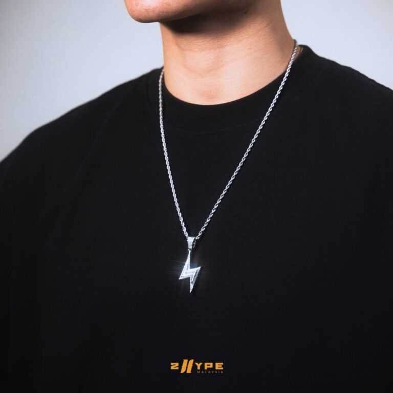 Iced-Out Electric Pendant