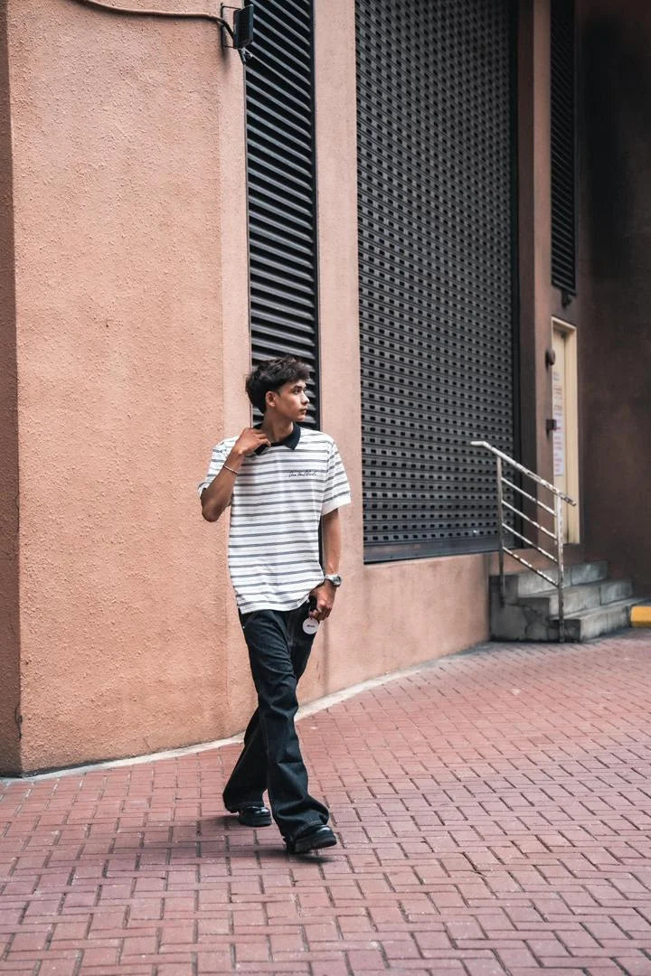 Pony Hair Raw Denim Black