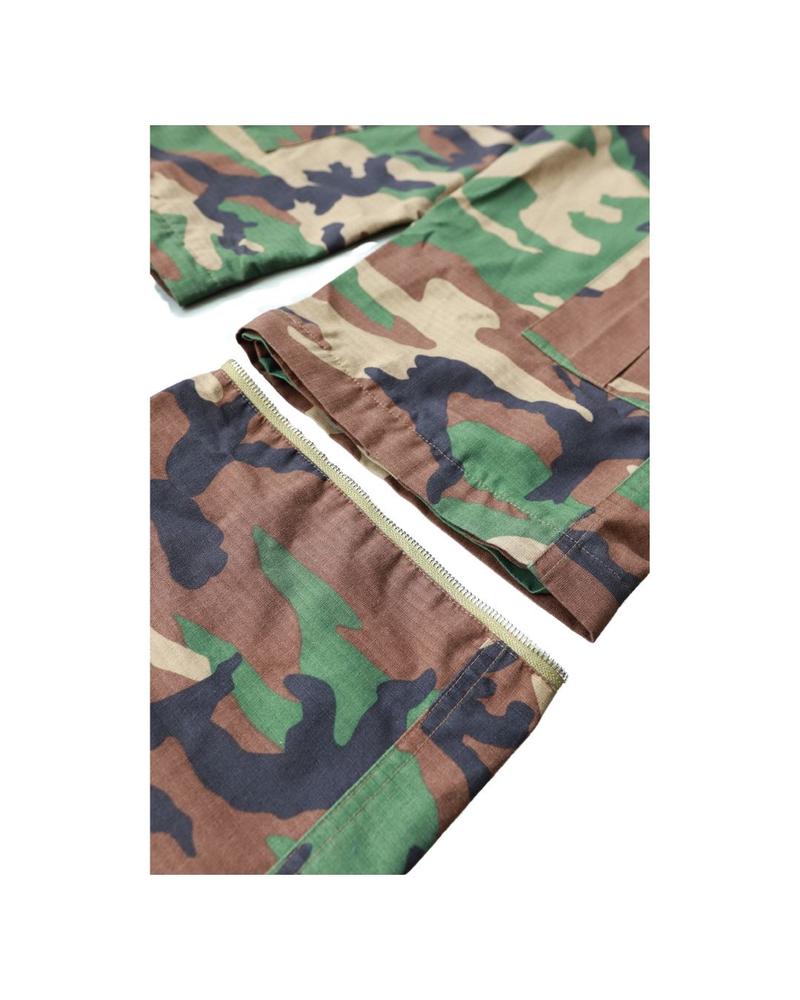 Army Detachable Baggy Cargo Pants (Army)