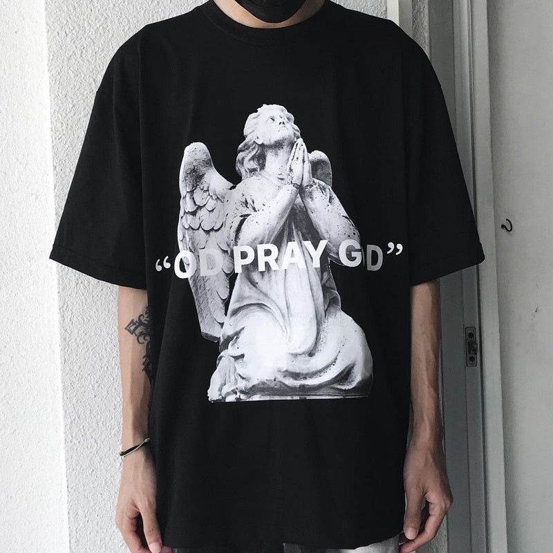 God Pray God Tee Black