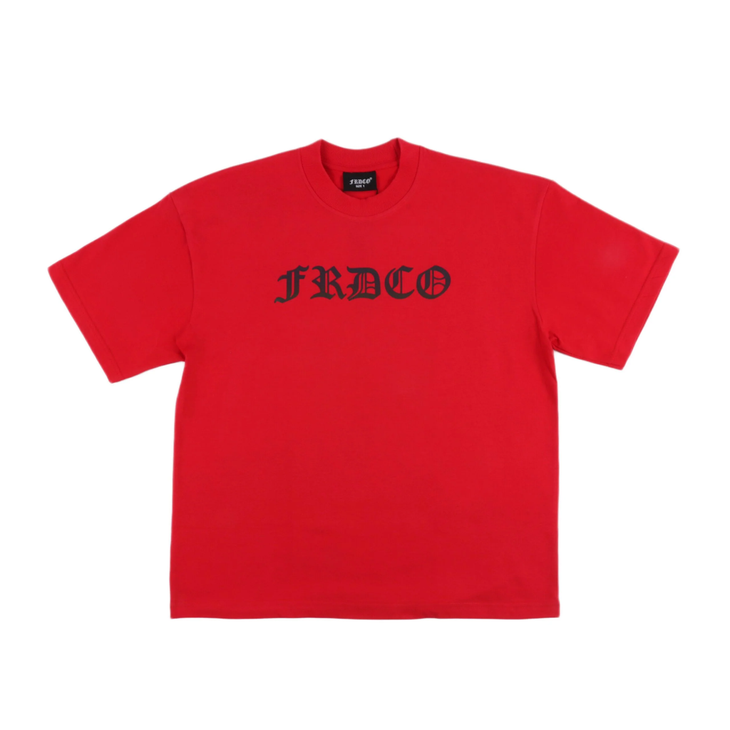 Rainbow Reflective Dragon Tee Red