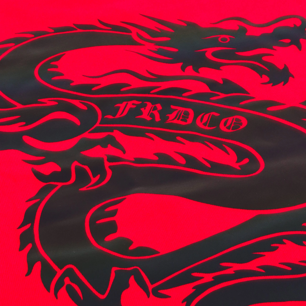 Rainbow Reflective Dragon Tee Red