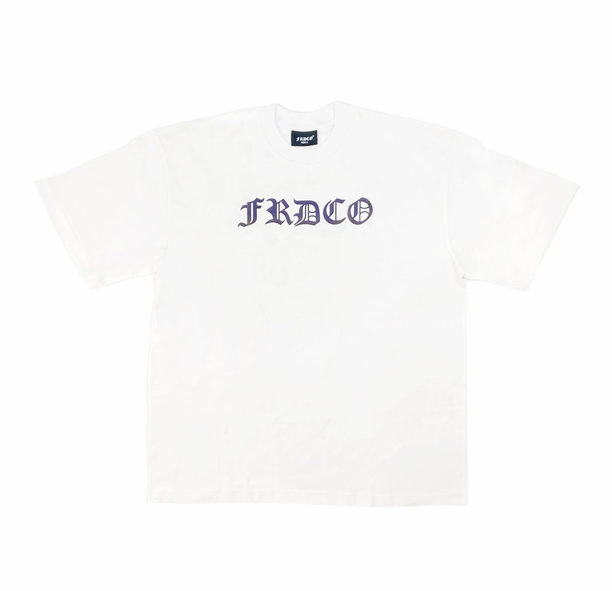 Rainbow Reflective Dragon Tee White