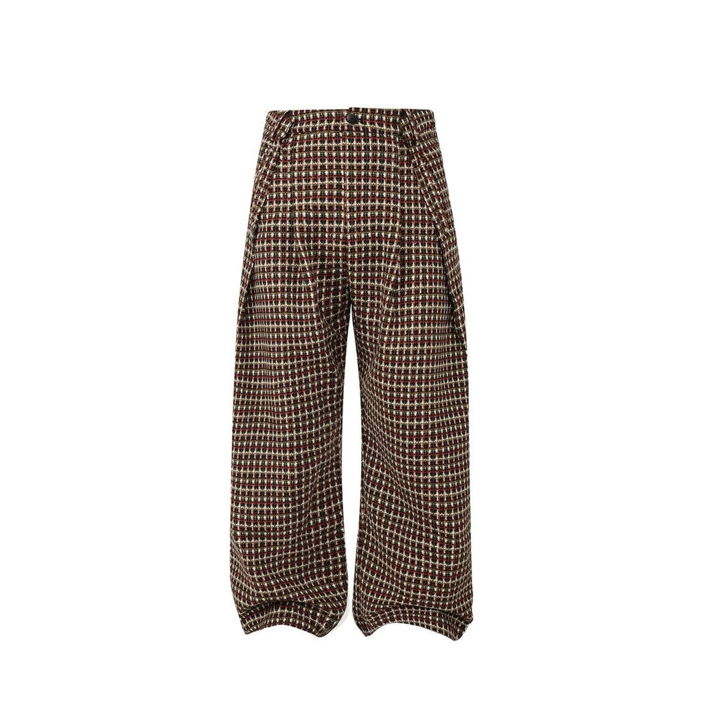 Rimba Curve Pleated Pants