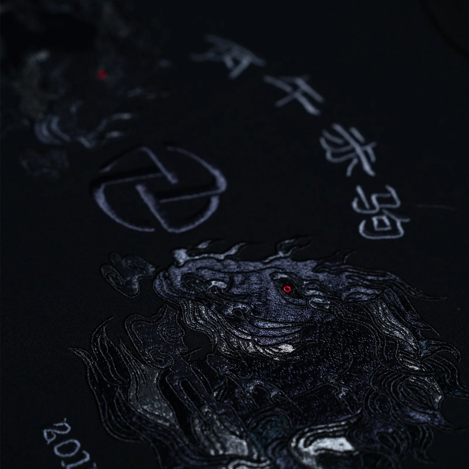 Mini Flame Horse Tee (Black)