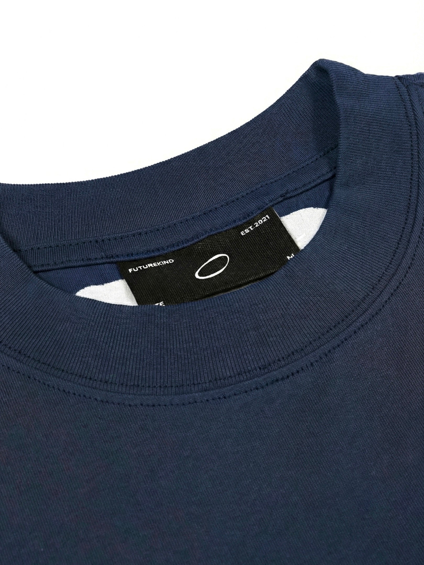 Essential Crop Tee - Midnight Blue