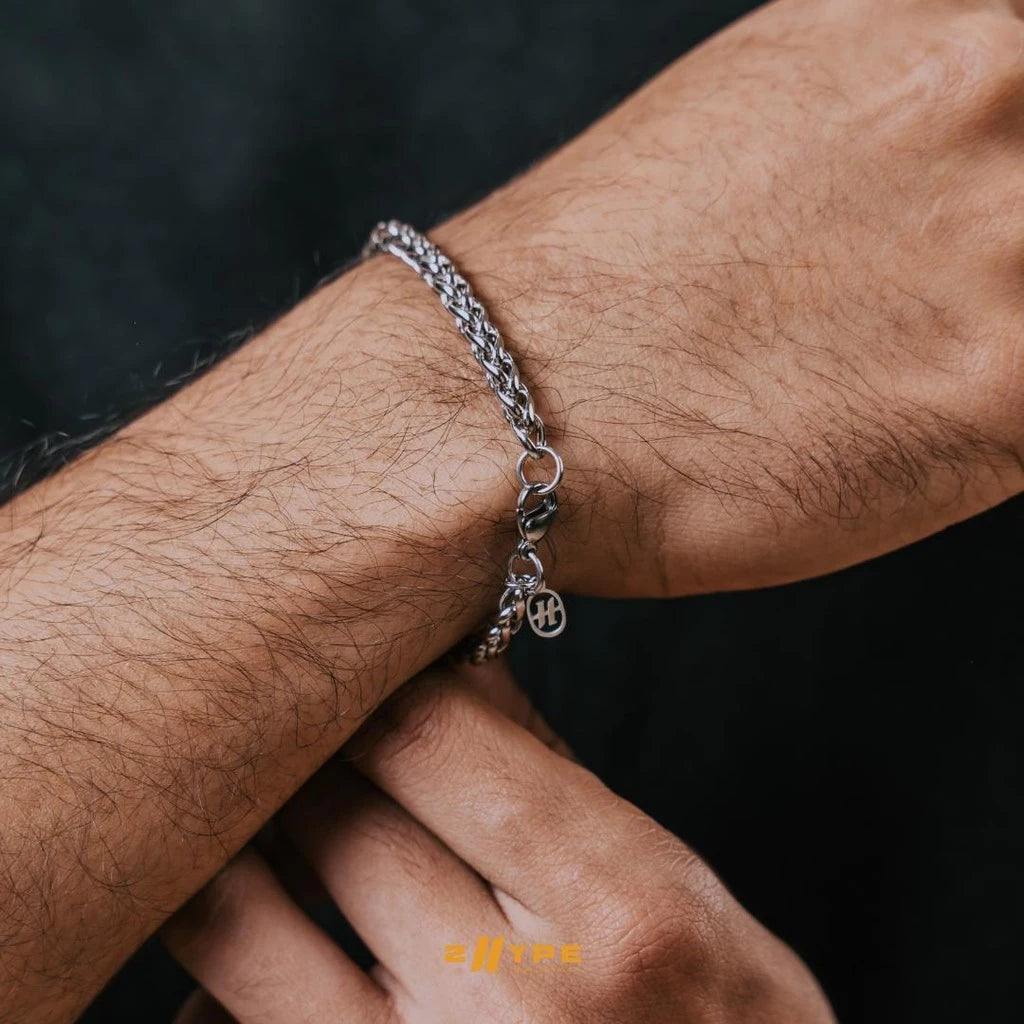 Helix Bracelet (Silver) 5mm