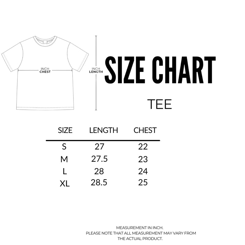 Flame Oversize Dyed Tee