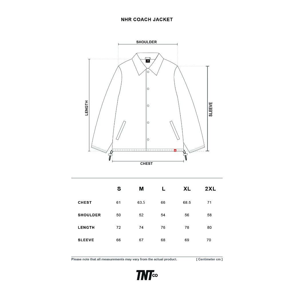 NHR Coach Jacket Black