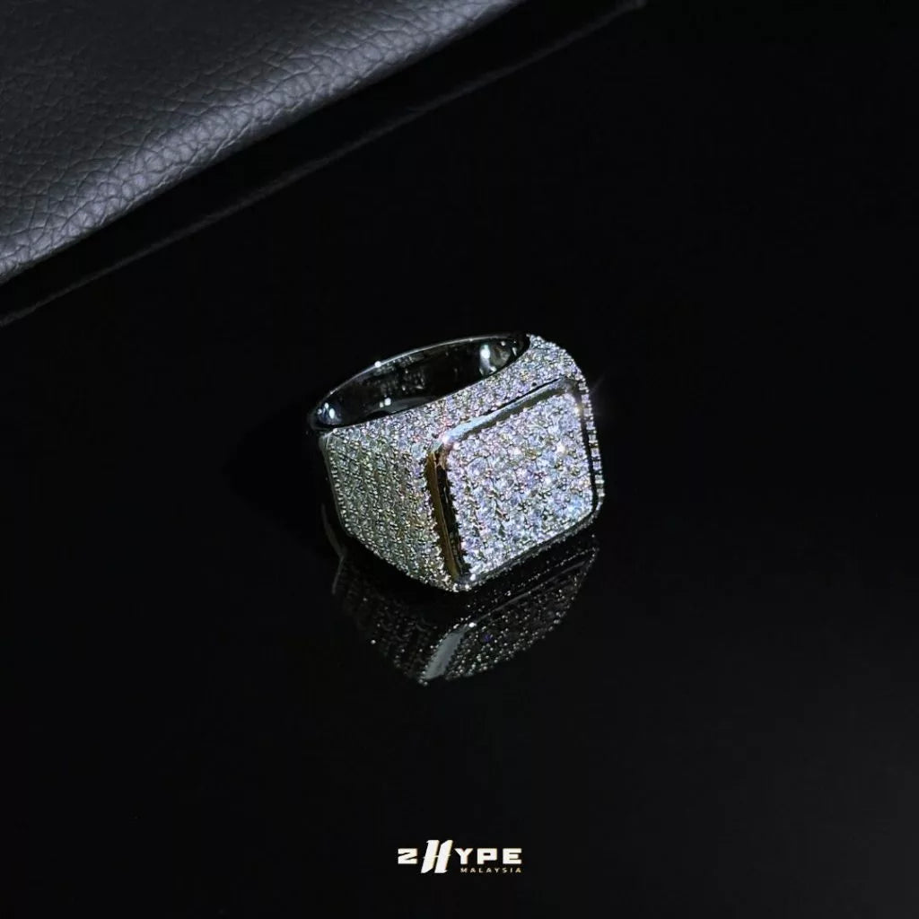 Iced Champion Signet Ring