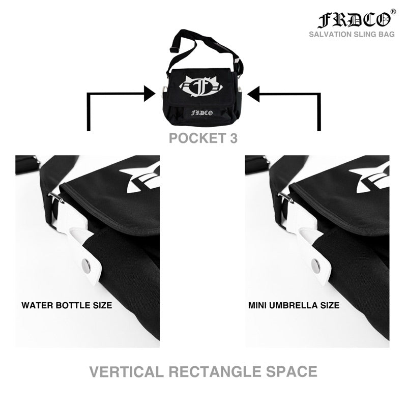 Salvation Gid Bag Black