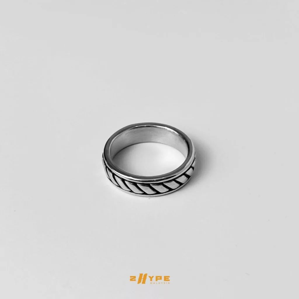 Rope Ring (Silver)