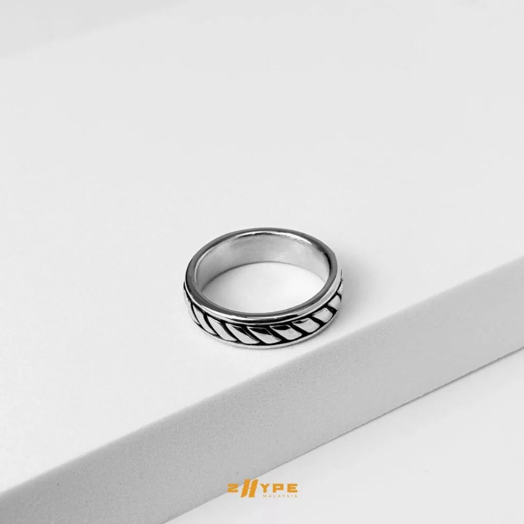 Rope Ring (Silver)
