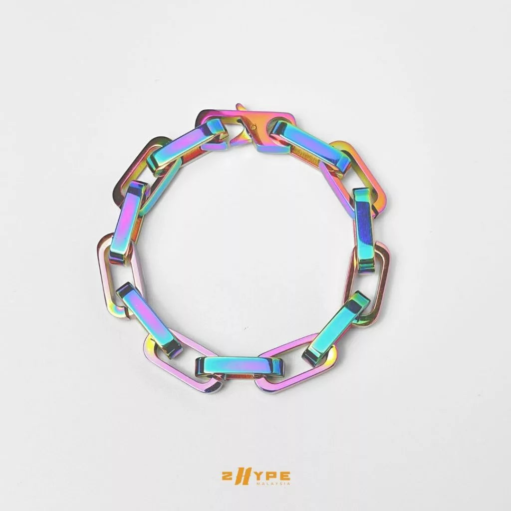 Stainless Steel Chrome Bracelet 10mm