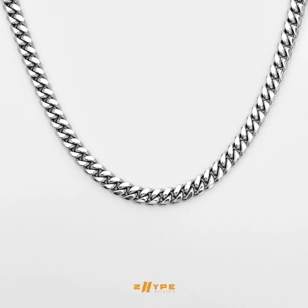 Stainless Steel Miami Cuban Chain 10mm