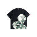 Alien Oversized Tee Black