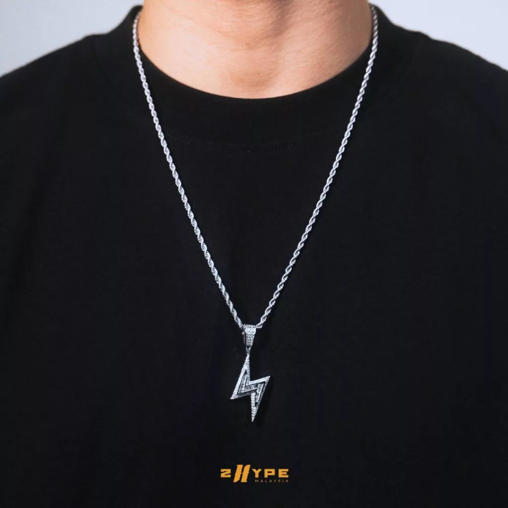 Iced-Out Electric Pendant